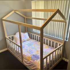 Picture of house bed on the floor